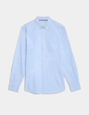 Slim Fit Pure Cotton Oxford Shirt