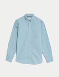Easy Iron Pure Cotton Oxford Shirt