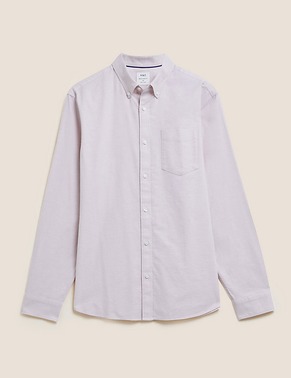 Pure Cotton Oxford Shirt - AU