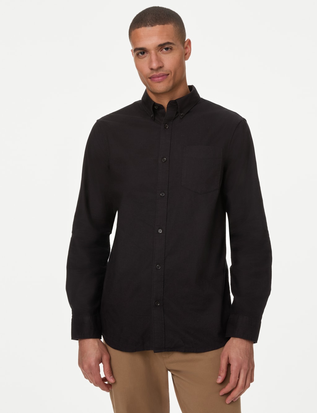 Pure Cotton Oxford Shirt image 4
