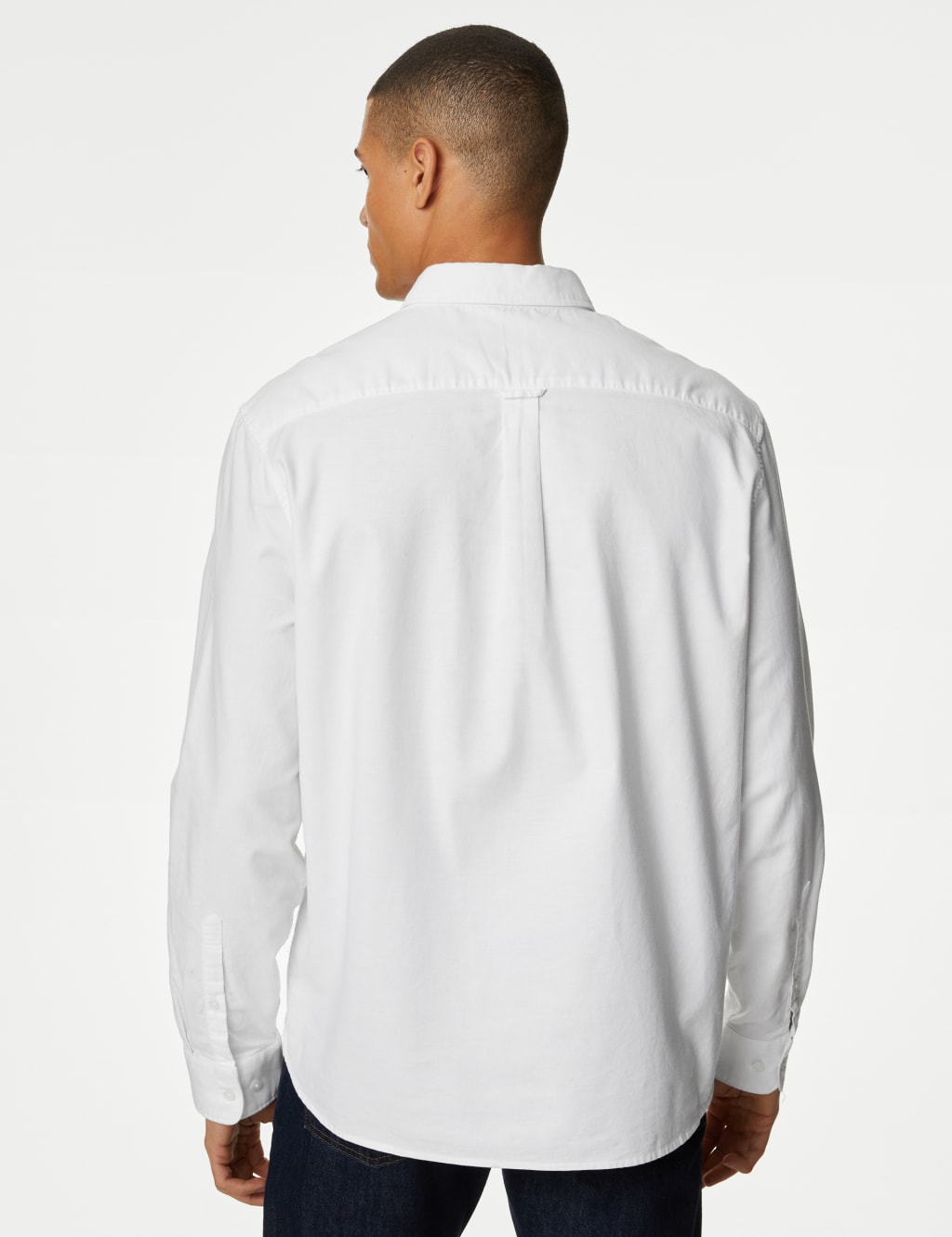 Pure Cotton Oxford Shirt image 5