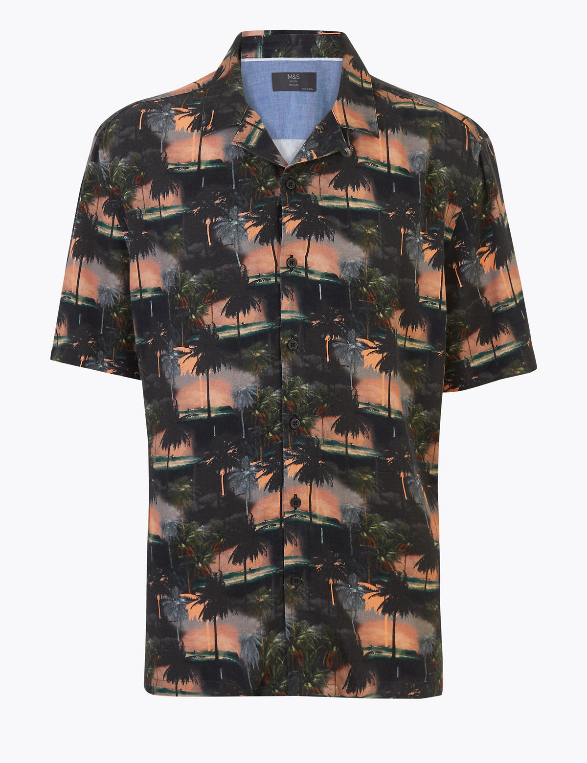 Hawaiian Cuban Collar Shirt