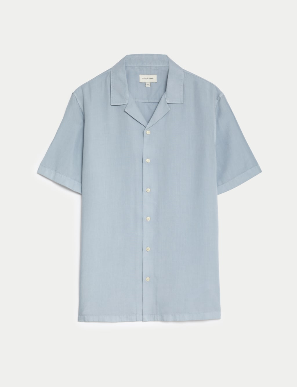 Men's Textured Cuban Collar Shirt Casual Shorts Set