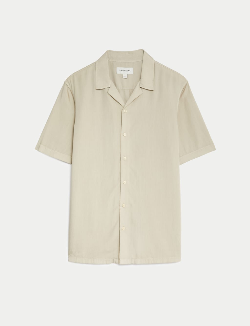 Pure Tencel™ Cuban Collar Shirt image 2