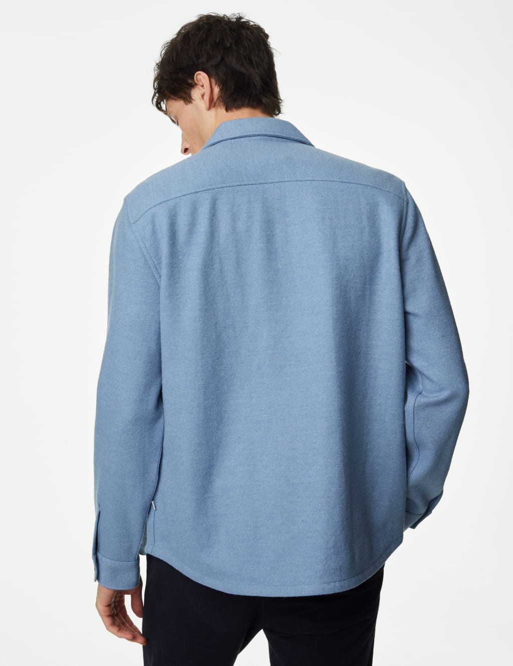 Wool Blend Overshirt image 5