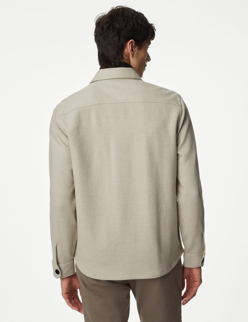 Wool Blend Overshirt image 5
