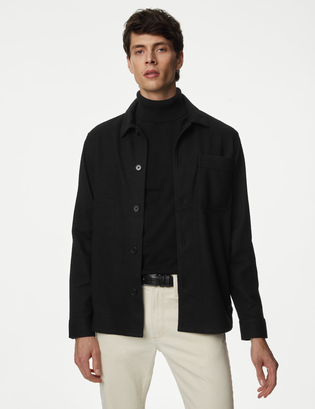 Wool Blend Overshirt image 1