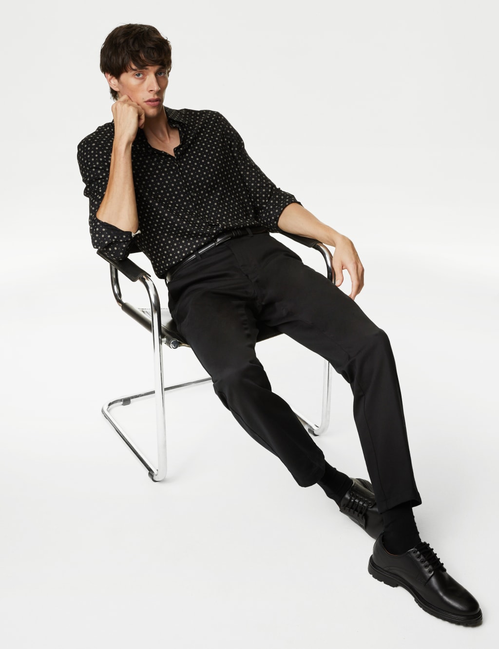 Geometric Print Shirt image 1
