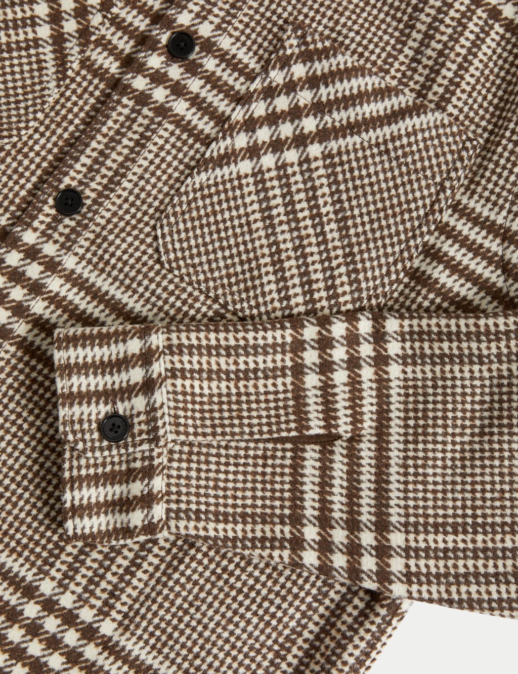 Check Long Sleeve Overshirt image 2
