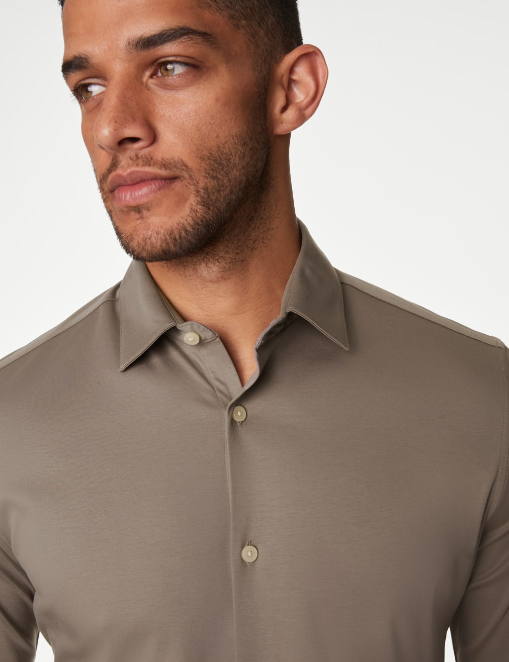 Light brown dress store shirt