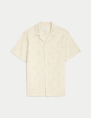 Easy Iron Pure Cotton Revere Collar Shirt