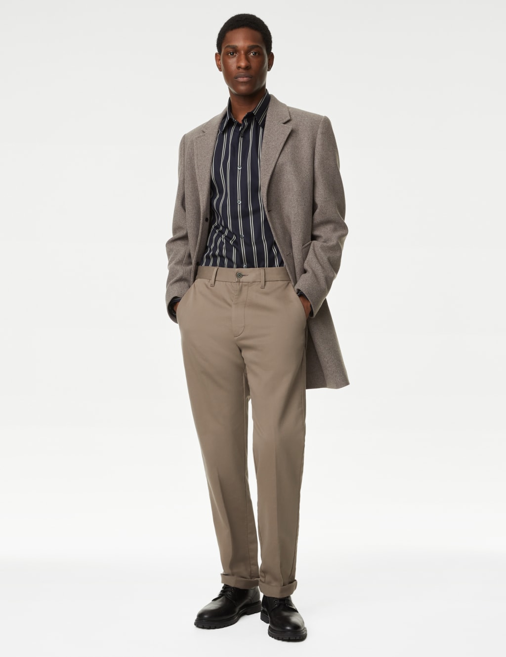 Pure Cotton Striped Shirt image 3