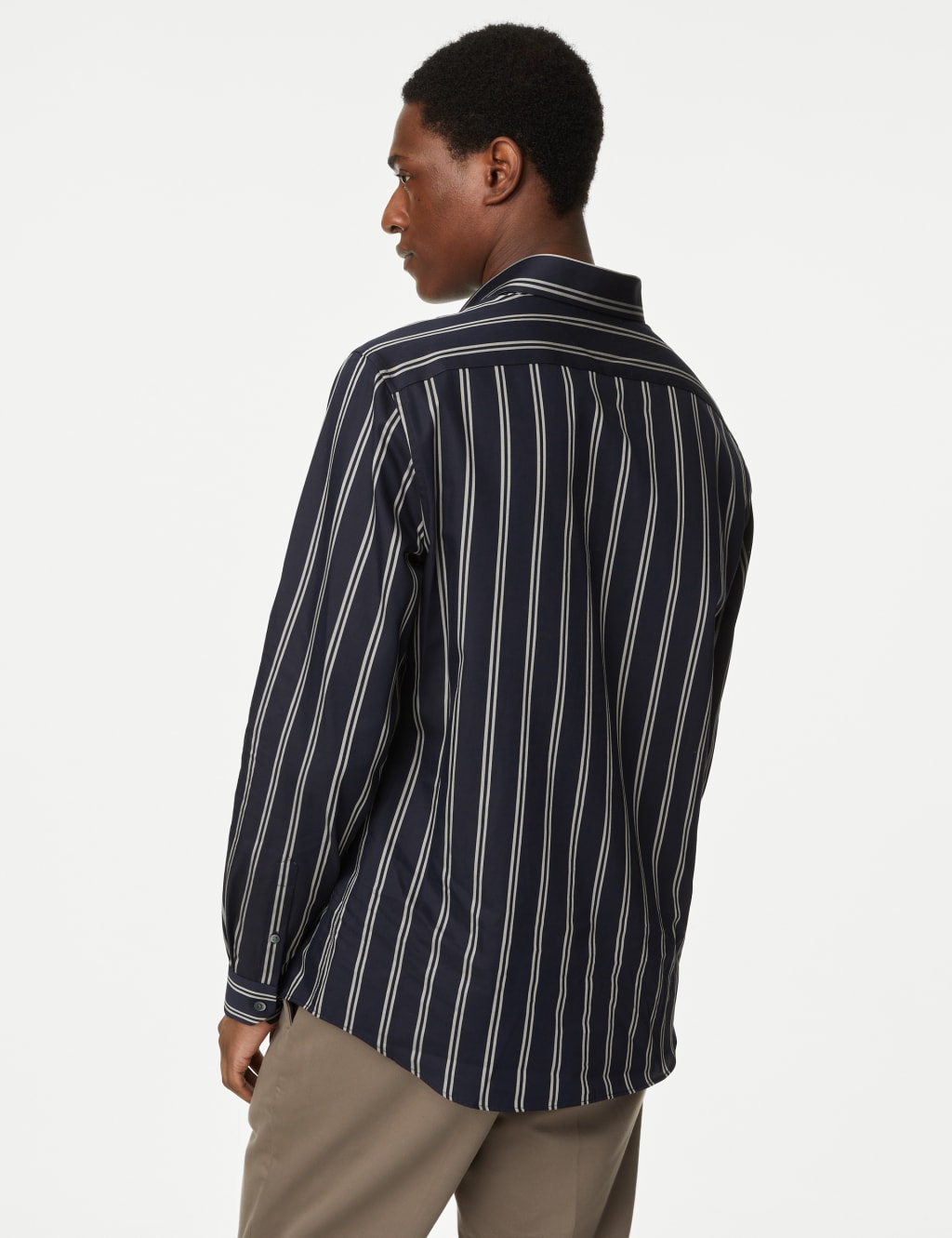 Pure Cotton Striped Shirt image 5