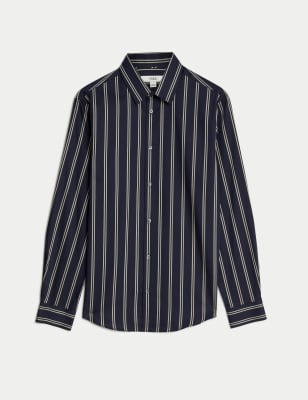 Pure Cotton Striped Shirt