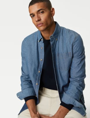 M&S Denim Shirt