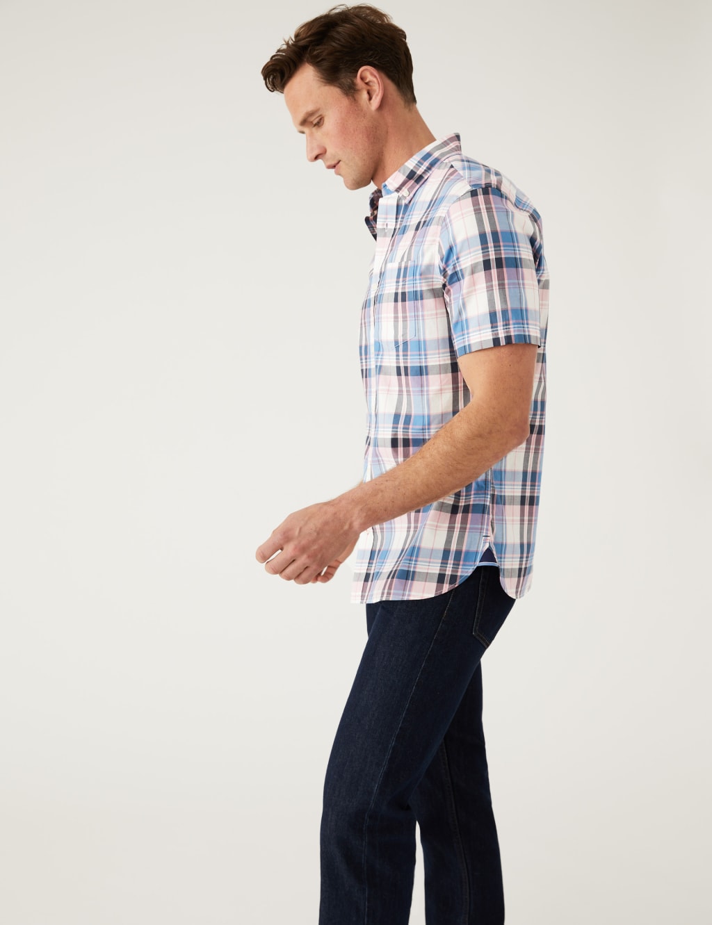 Pure Cotton Check Shirt image 2