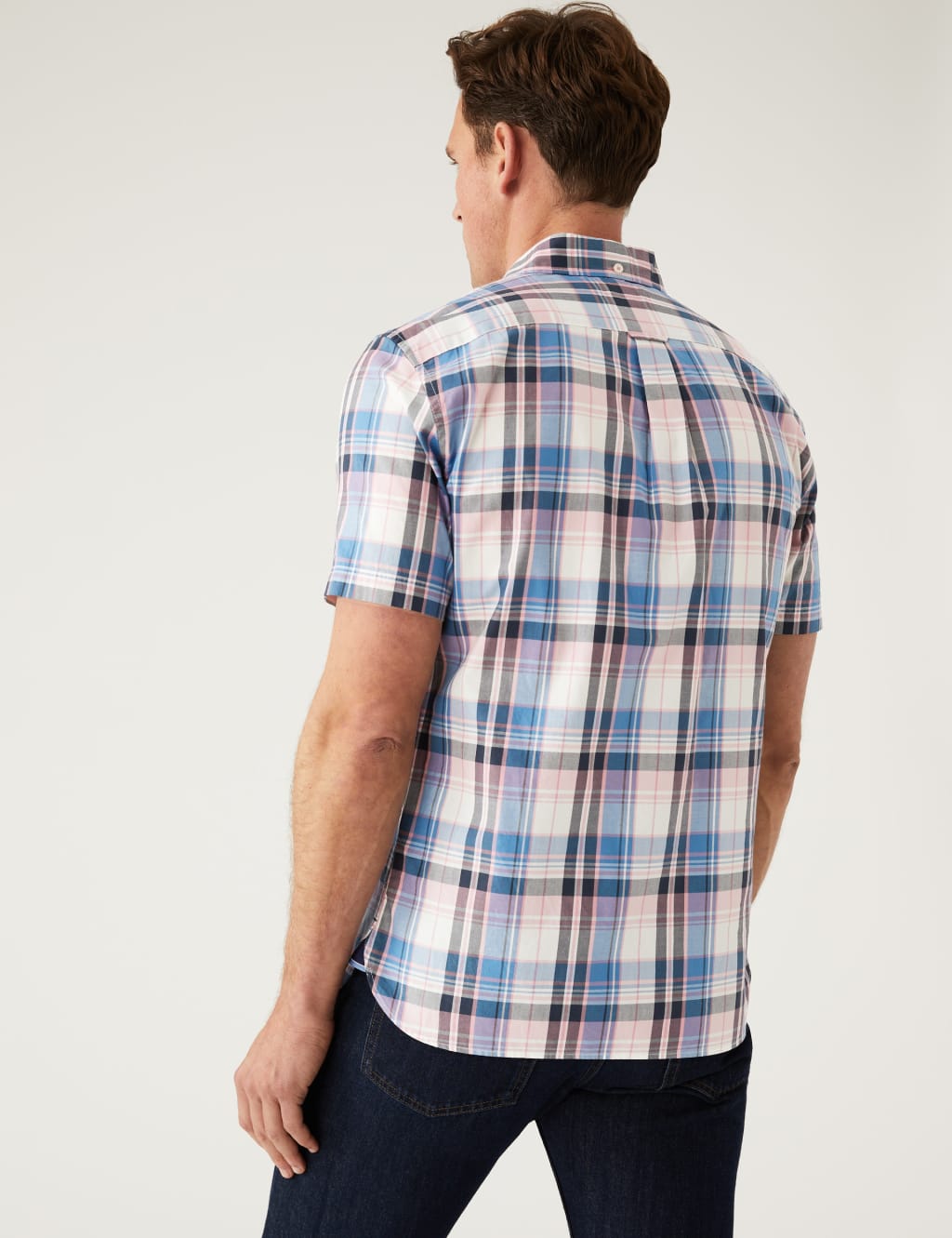 Pure Cotton Check Shirt image 5