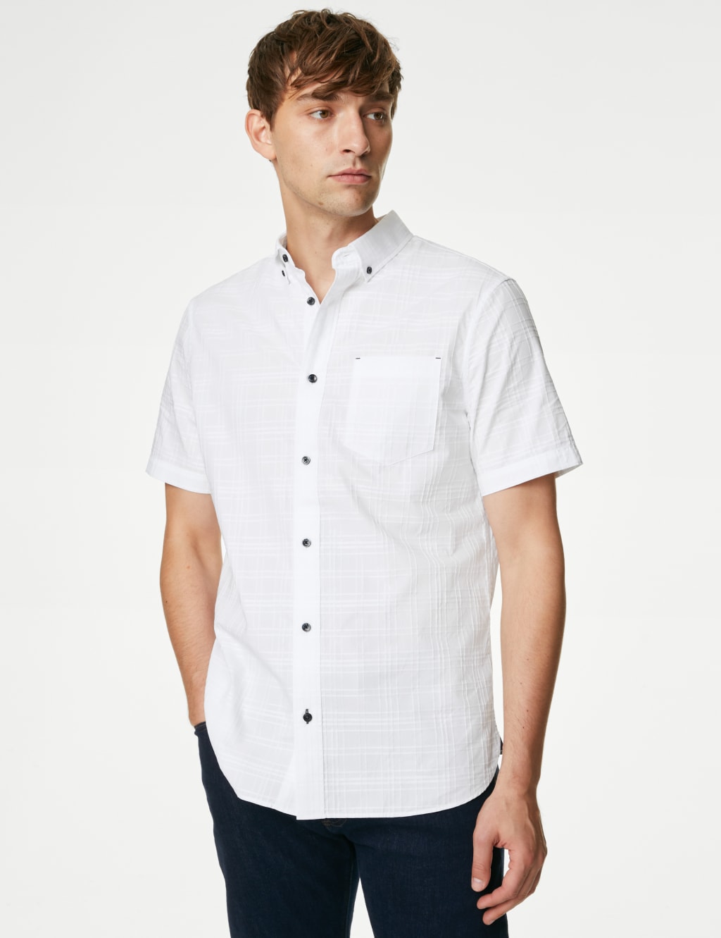 Pure Cotton Check Shirt image 3