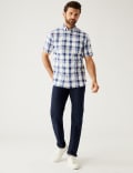 Pure Cotton Check Shirt