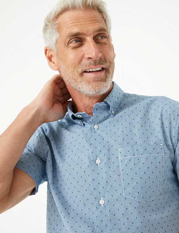 Pure Cotton Check Shirt