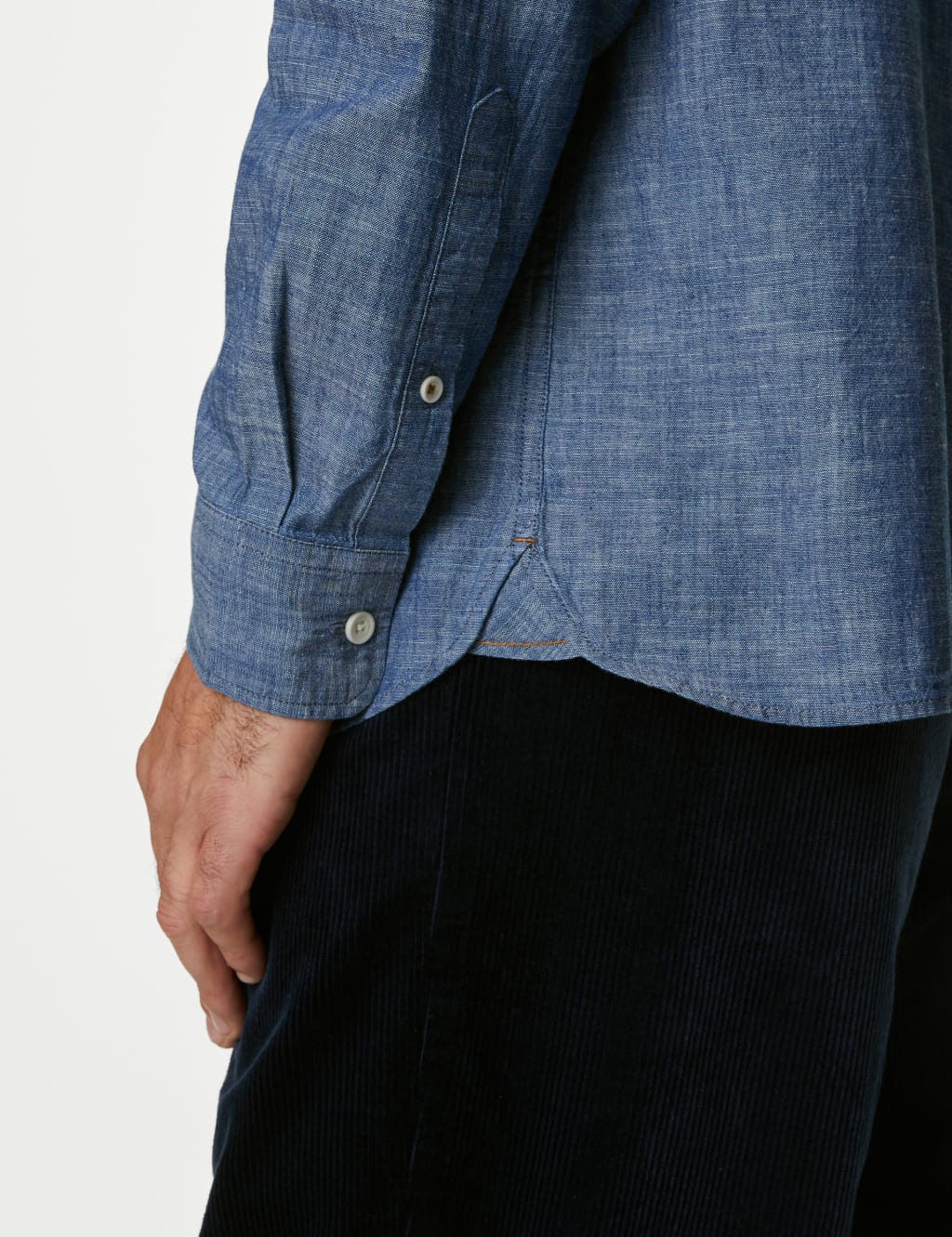 Hyde Pure Organic Cotton Chambray Dinner Shirt image 5