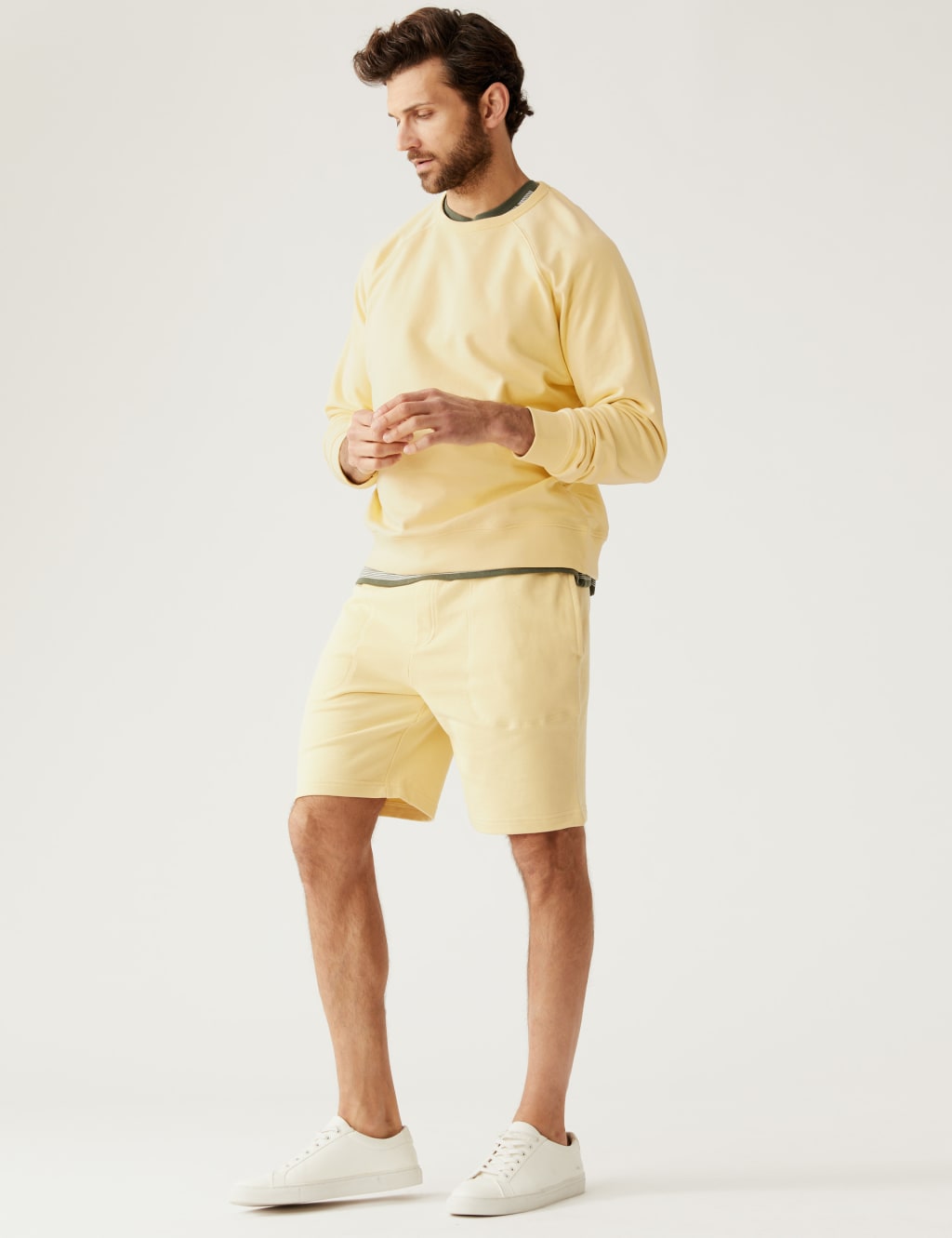 Men's Yellow Hoodies u0026 Sweatshirts | Mu0026S