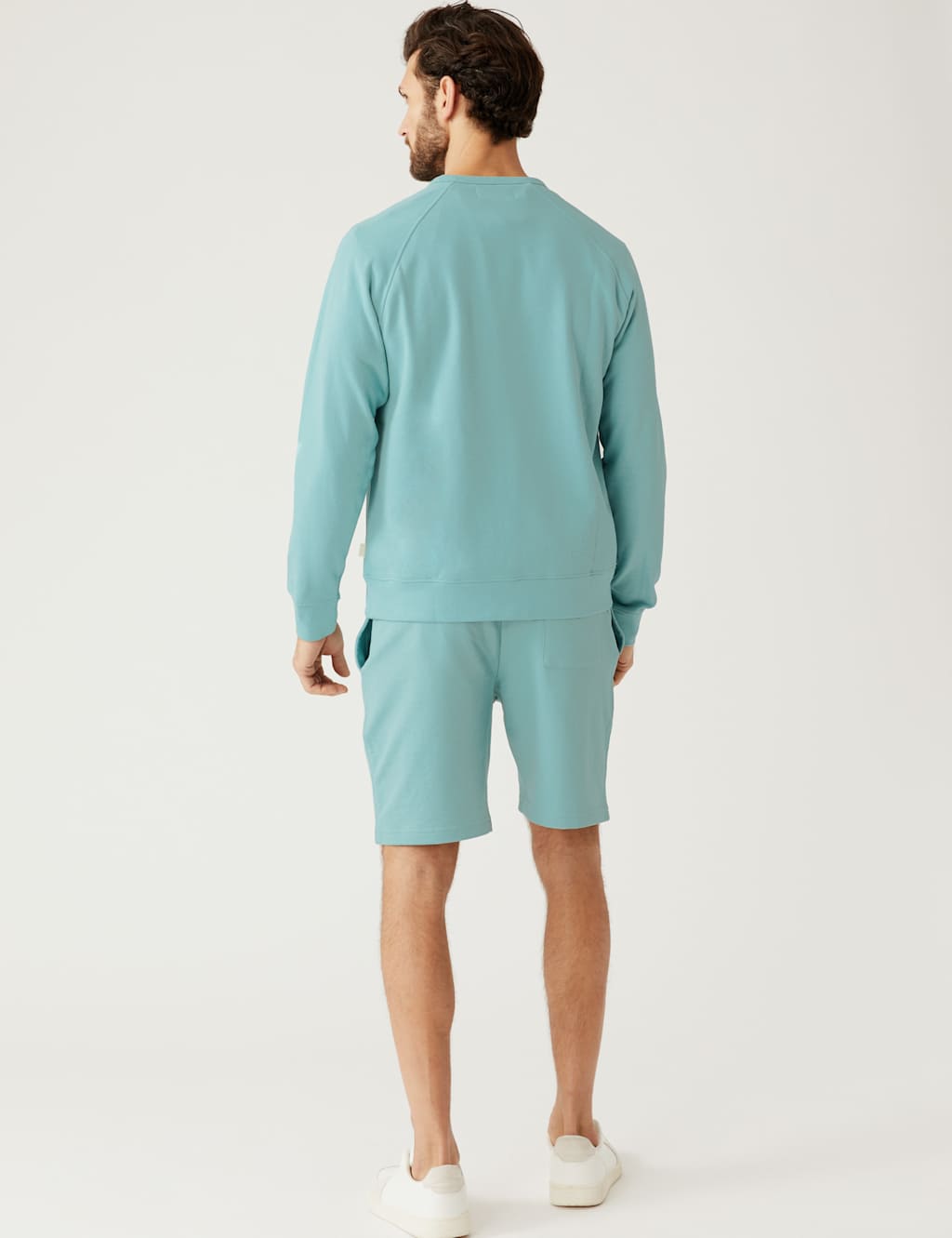 Pure Cotton Raglan Crew Neck Sweatshirt image 3