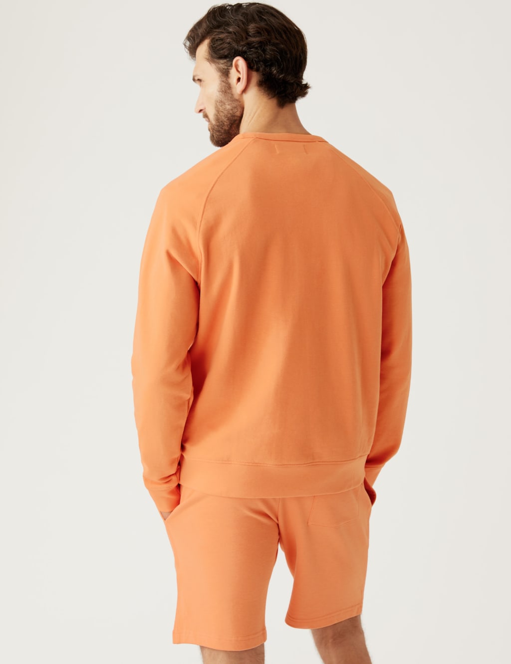Pure Cotton Raglan Crew Neck Sweatshirt image 4