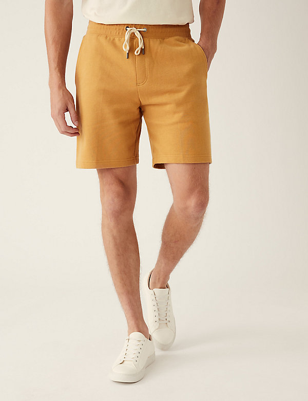 Side Stripe Jersey Shorts - FJ