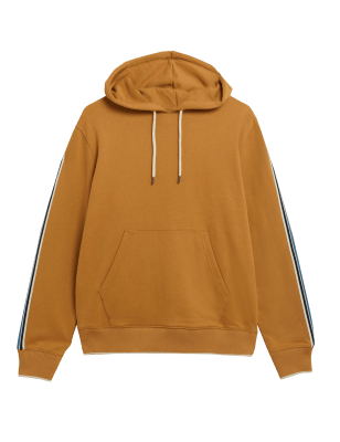 

Mens M&S Collection Hoody aus reiner Baumwolle - Toffee, Toffee