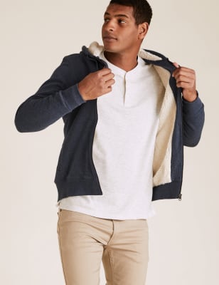 marks and spencer mens hoodies