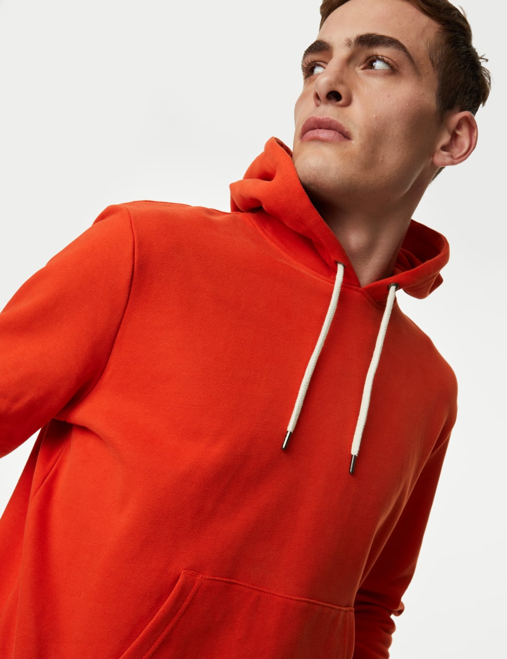Men’s Orange Hoodies & Sweatshirts M&S