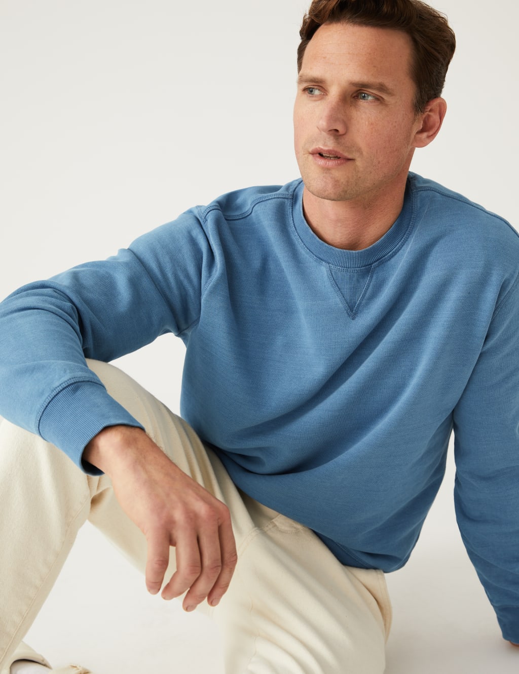 Relaxed Fit Pure Cotton Sweatshirt image 1