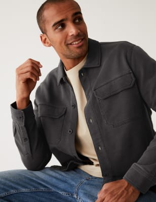 

M&S Collection Cubrecamisas 100% algodónMens - Carbon, Carbon