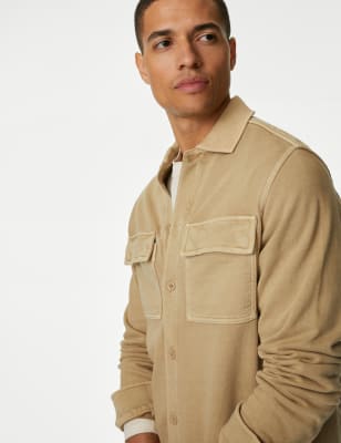 Pure Cotton Overshirt - BN