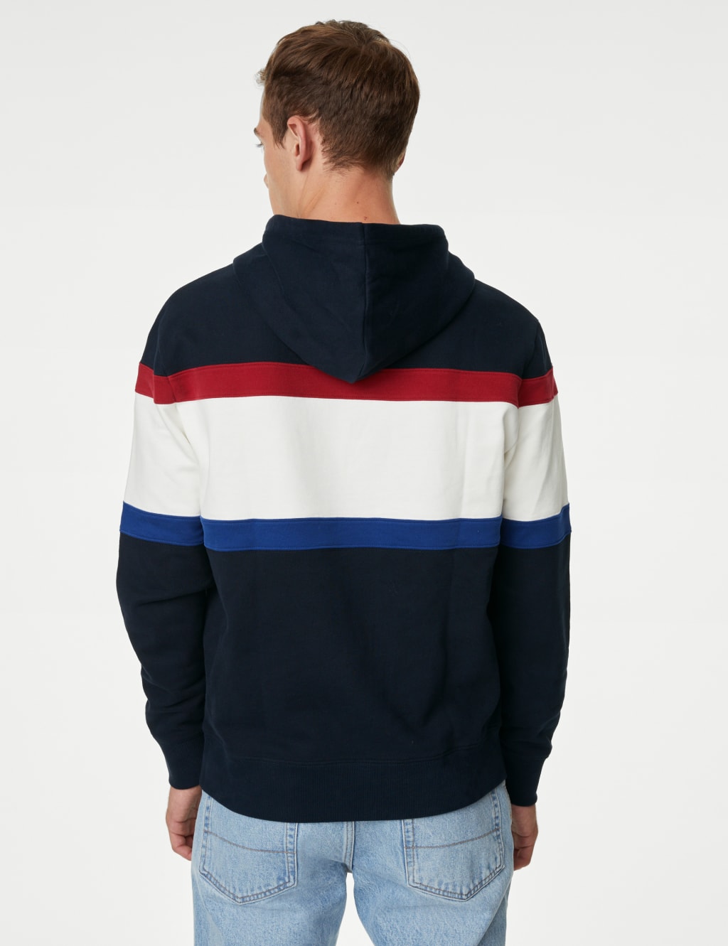 Pure Cotton Colour Block Hoodie image 4