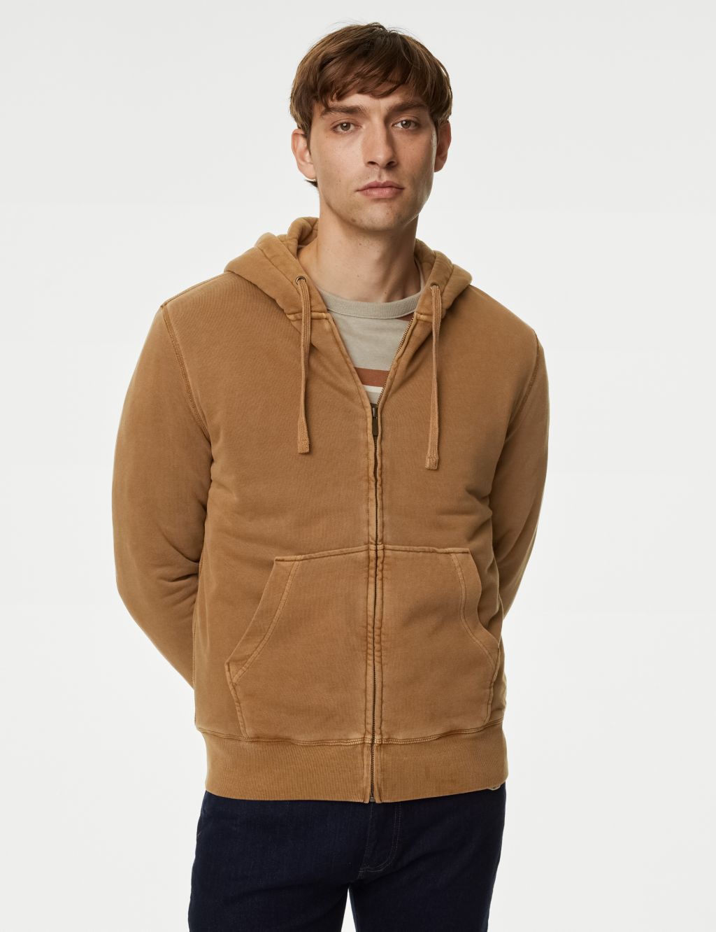 Pure Cotton Quilted Hoodie image 1