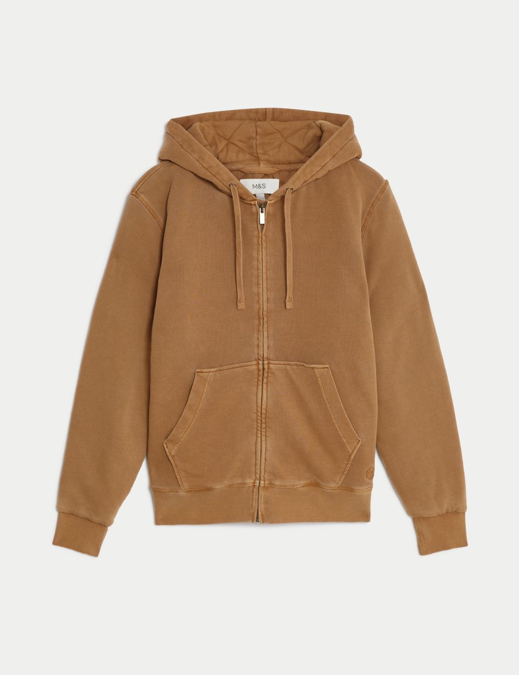 Pure Cotton Quilted Hoodie image 2