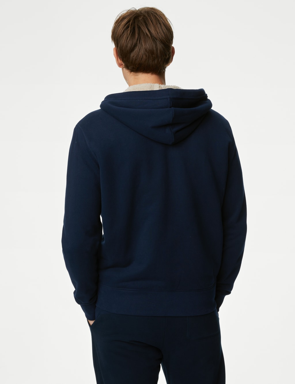 Pure Cotton Fleece Lined Hoodie image 5