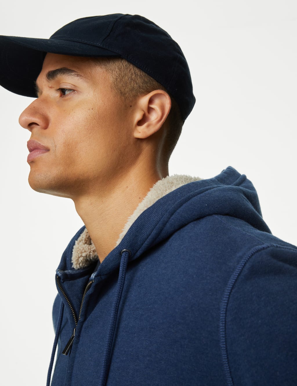 Pure Cotton Fleece Lined Hoodie image 3