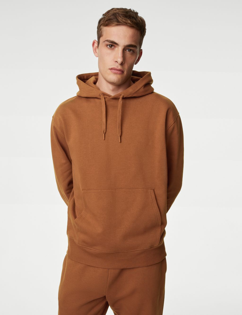 Oversized Cotton Rich Hoodie image 1