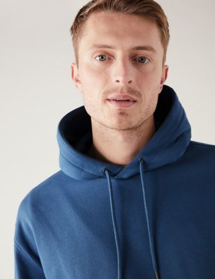 Relaxed Fit Cotton Rich Hoodie