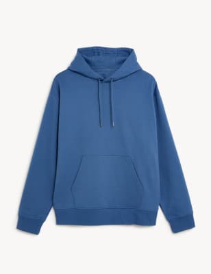 Relaxed Fit Cotton Rich Hoodie