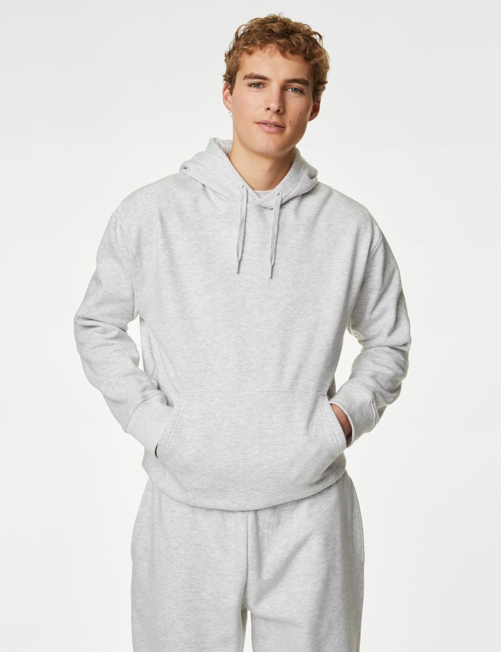 Oversized Cotton Rich Hoodie image 3