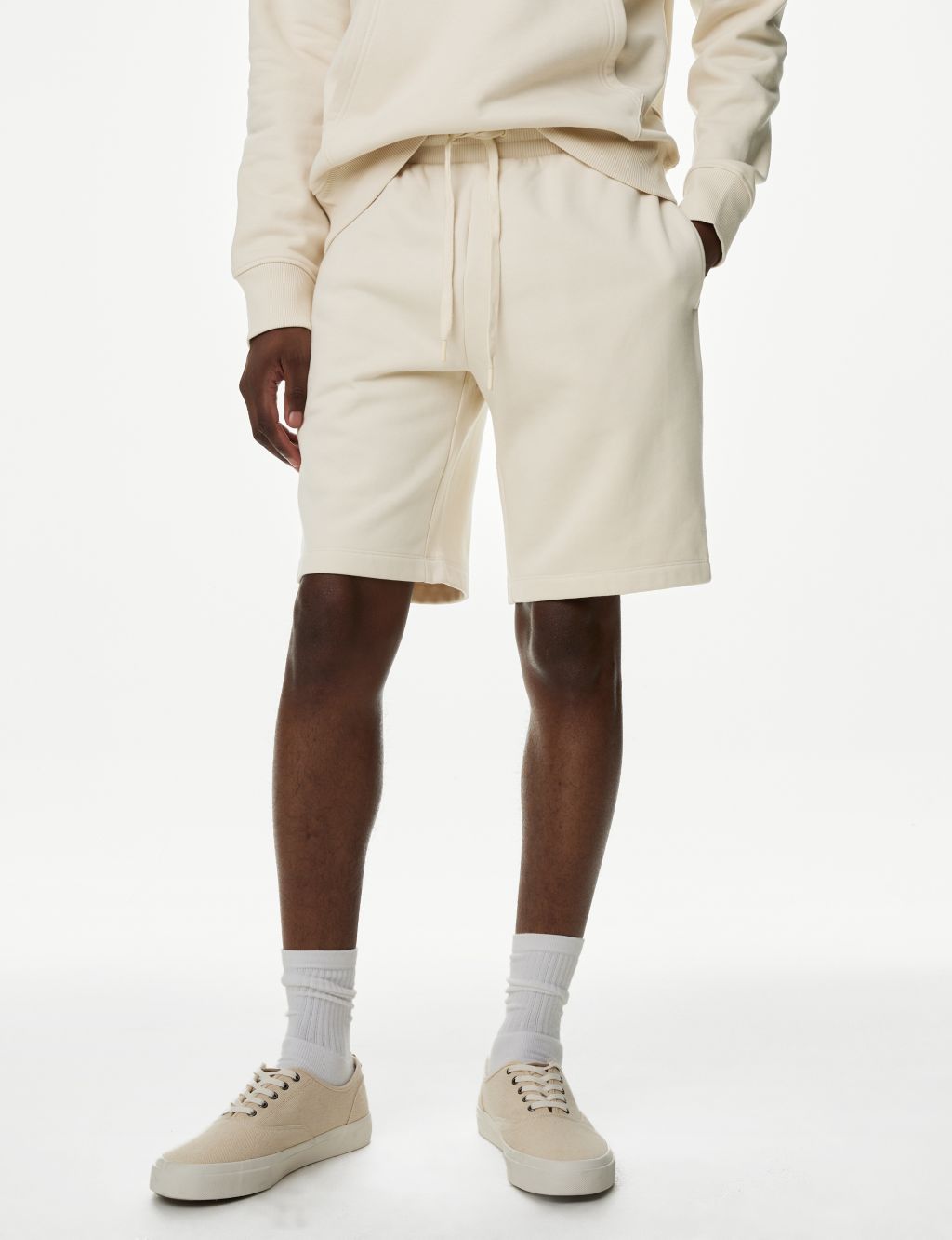 Cotton Rich Oversized Jersey Shorts image 4