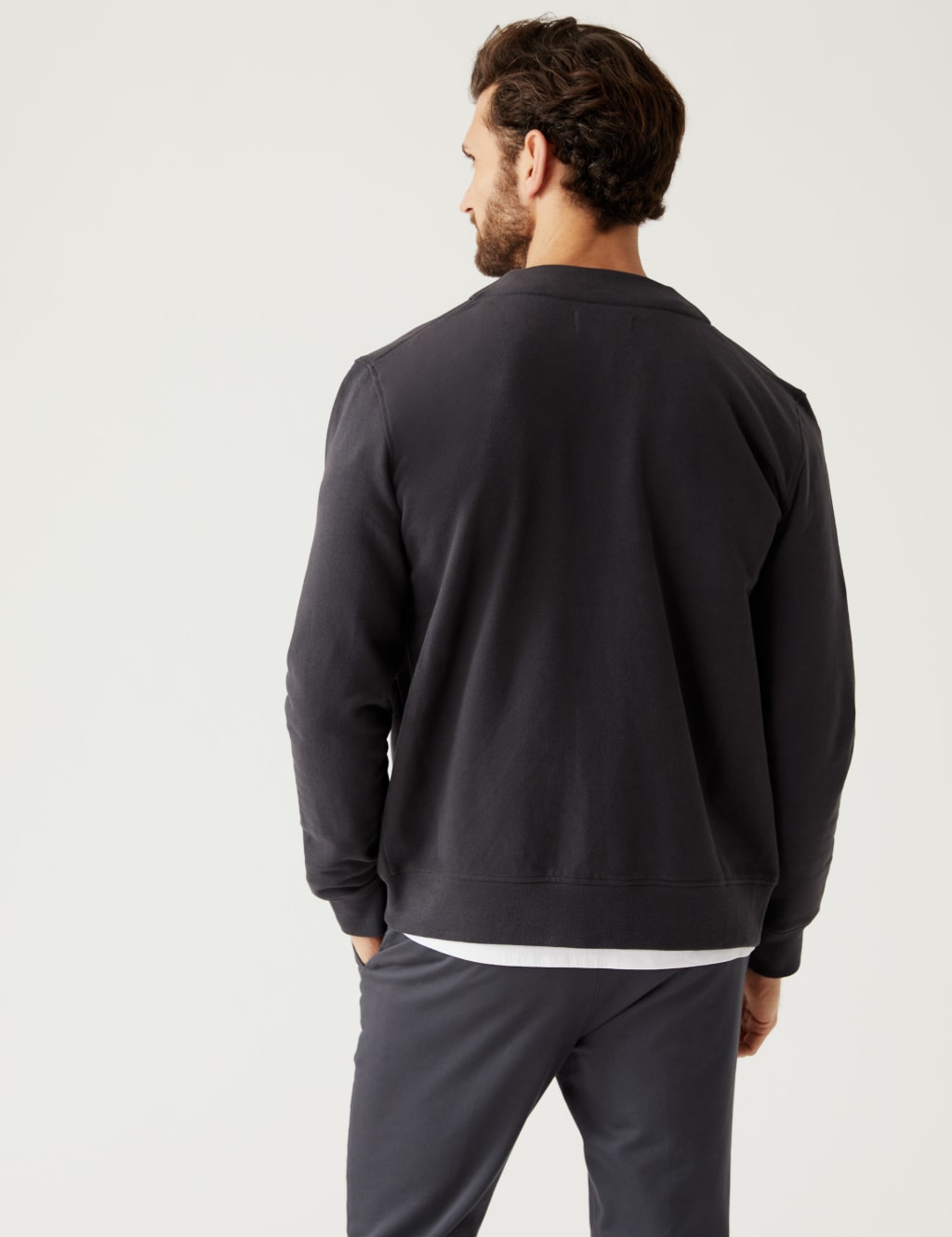 Pure Cotton Jersey Cardigan image 4