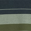 Pure Cotton Double Knit Striped T-Shirt - khakimix