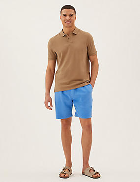 Pure Cotton Garment Dyed Shorts