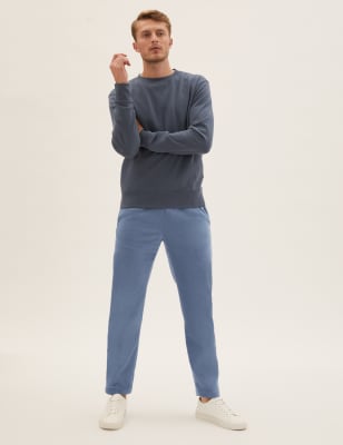 

M&S Collection Pantalón deportivo polar recicladoMens - Air Force Blue, Air Force Blue