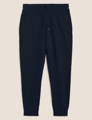Textured Pure Cotton Zip Pocket Joggers - BH